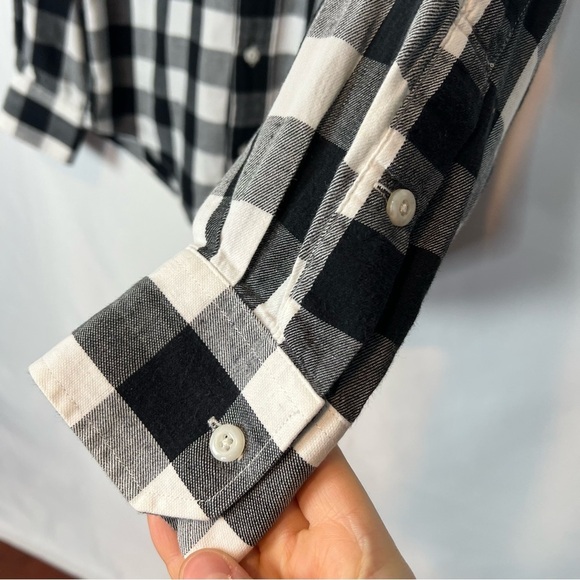 Thom Browne Grey White Plaid Button Down shirt L - Picture 8 of 8